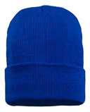 12" Jersey Lined Cuffed Beanie