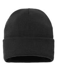 12" Sherpa Lined Cuffed Beanie