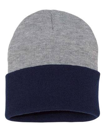 Sportsman 12" Color Blocked Cuffed Beanie SP12T