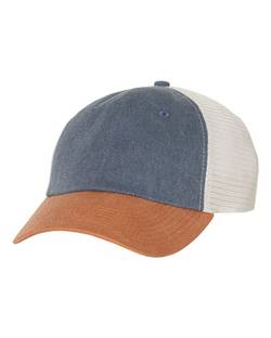 Sportsman Pigment-Dyed Trucker Cap SP510 Sportsman Pigment-Dyed Trucker Cap SP510