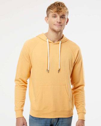 Independent Trading Co. Icon Lightweight Loopback Terry Hooded Sweatshirt SS1000