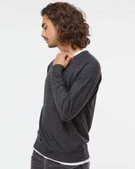 Icon Lightweight Loopback Terry Crewneck Sweatshirt
