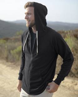 Icon Lightweight Loopback Terry Full-Zip Hooded Sweatshirt Icon Lightweight Loopback Terry Full-Zip Hooded Sweatshirt