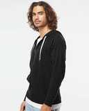 Icon Lightweight Loopback Terry Full-Zip Hooded Sweatshirt