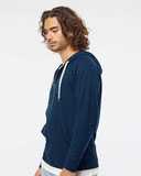 Icon Lightweight Loopback Terry Full-Zip Hooded Sweatshirt