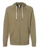 Icon Lightweight Loopback Terry Full-Zip Hooded Sweatshirt