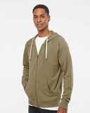 Icon Lightweight Loopback Terry Full-Zip Hooded Sweatshirt