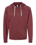 Icon Lightweight Loopback Terry Full-Zip Hooded Sweatshirt