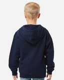 Independent Trading Co. Youth Midweight Full-Zip Hooded Sweatshirt SS4001YZ