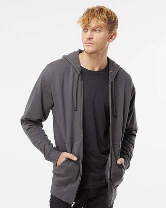 Independent Trading Co. Midweight Full-Zip Hooded Sweatshirt SS4500Z