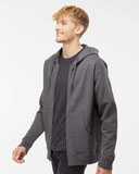 Midweight Full-Zip Hooded Sweatshirt