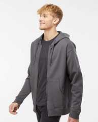 Midweight Full-Zip Hooded Sweatshirt