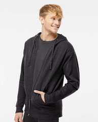 Midweight Full-Zip Hooded Sweatshirt
