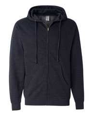 Midweight Full-Zip Hooded Sweatshirt