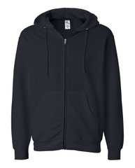 Midweight Full-Zip Hooded Sweatshirt