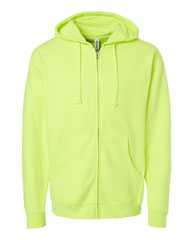 Midweight Full-Zip Hooded Sweatshirt