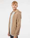 Midweight Full-Zip Hooded Sweatshirt