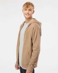 Midweight Full-Zip Hooded Sweatshirt
