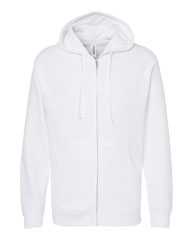 Midweight Full-Zip Hooded Sweatshirt