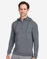 Vandyke Quarter-Zip Pullover Hooded Sweatshirt