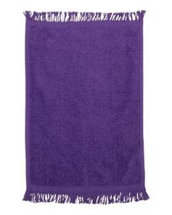 Q-Tees Fringed Fingertip Towel T100 Q-Tees Fringed Fingertip Towel T100