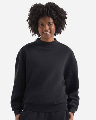Women's Luxe Mock Neck Sweatshirt