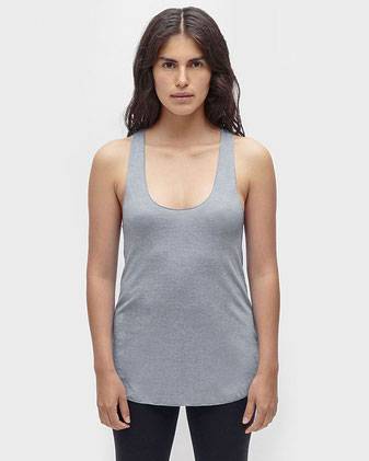 Los Angeles Apparel USA-Made Women's Triblend Racerback Tank Top TR3008