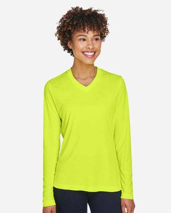 Team 365 Women's Zone Performance Long Sleeve T-Shirt TT11WL