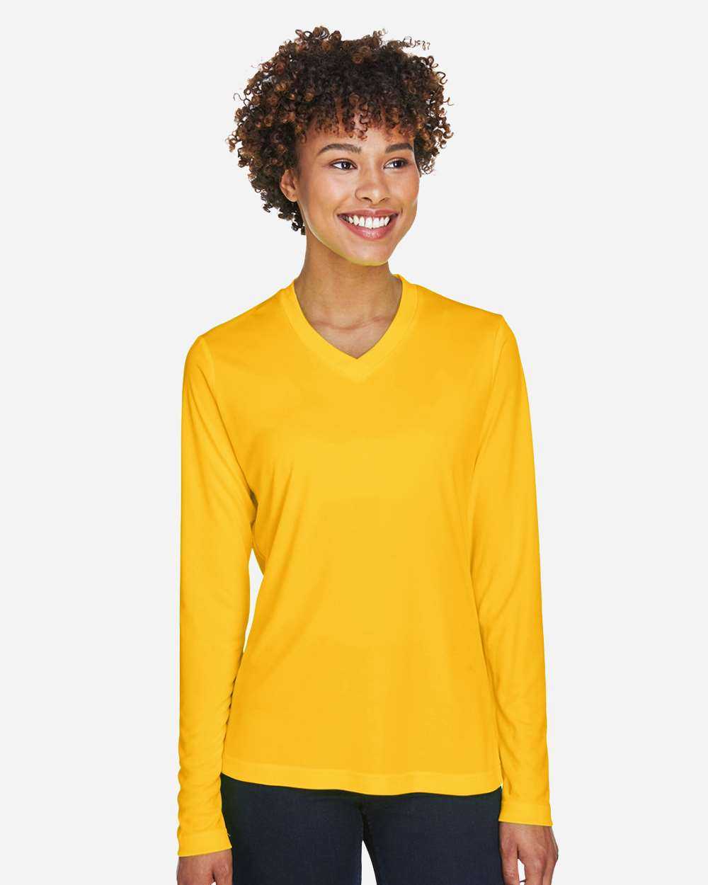 Team 365 Women's Zone Performance Long Sleeve T-Shirt TT11WL