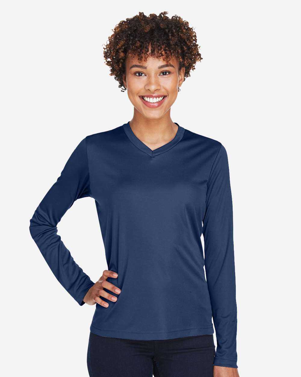 Team 365 Women's Zone Performance Long Sleeve T-Shirt TT11WL