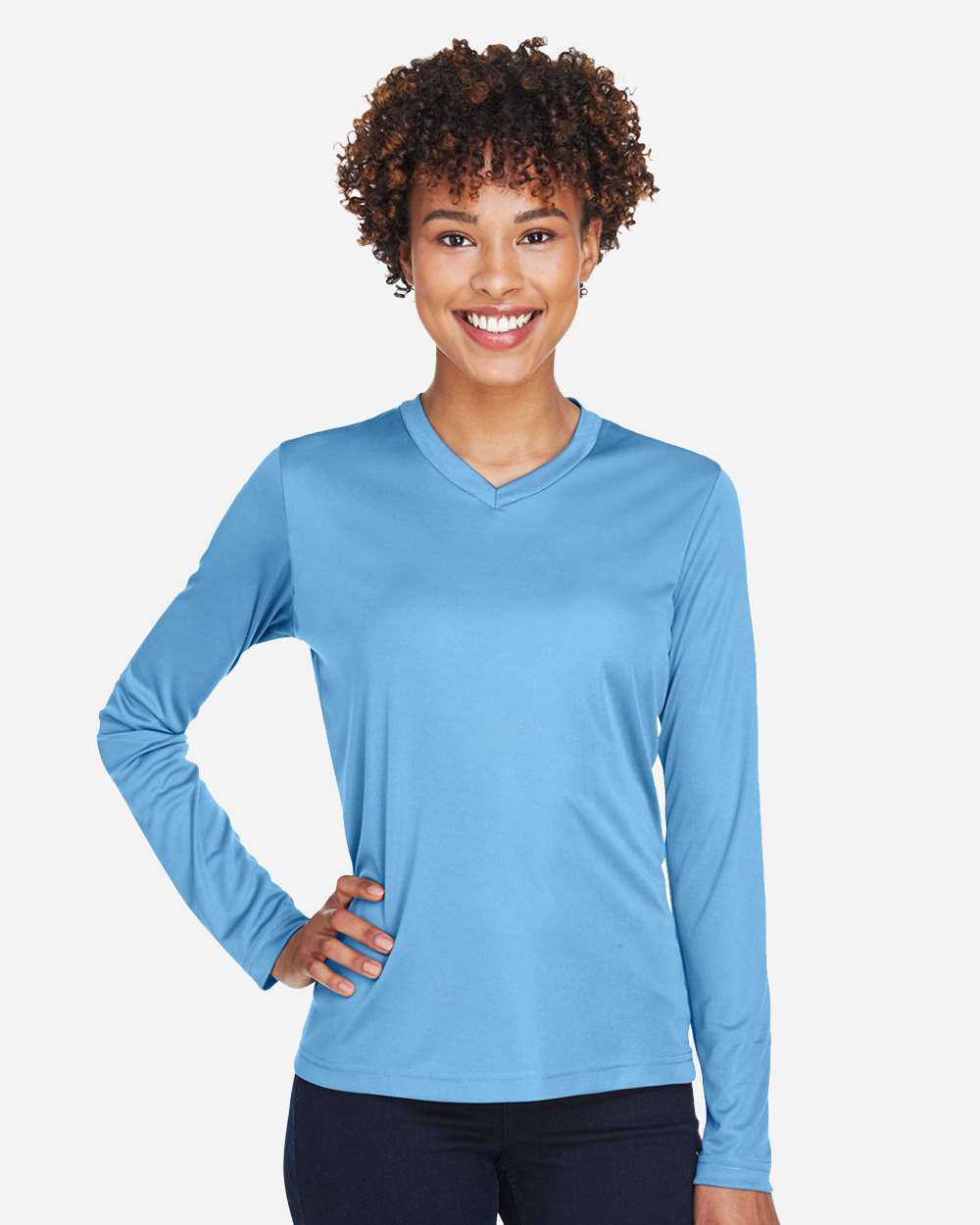 Team 365 Women's Zone Performance Long Sleeve T-Shirt TT11WL
