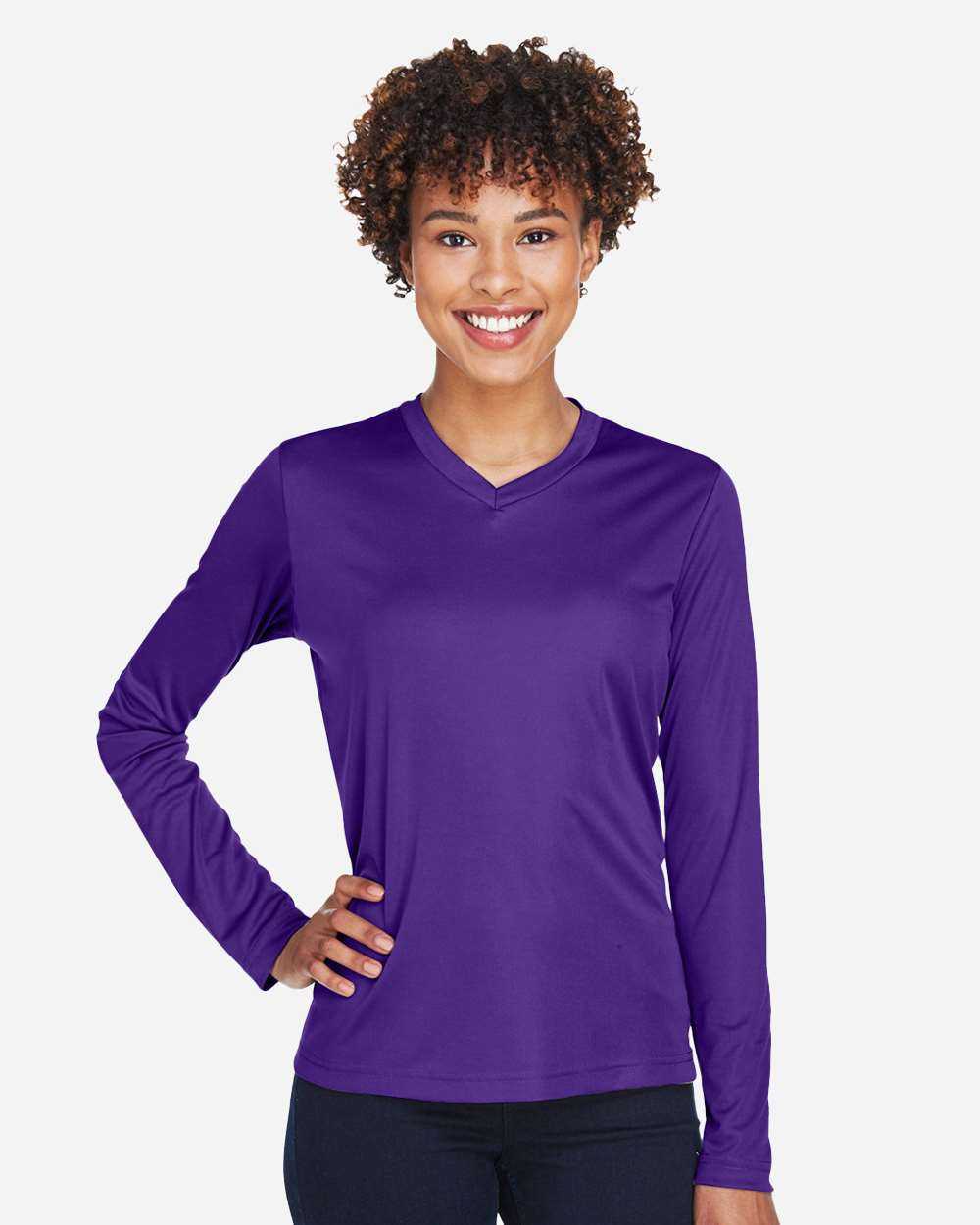 Team 365 Women's Zone Performance Long Sleeve T-Shirt TT11WL