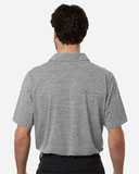 Men's Relay Heathered Stripe Polo