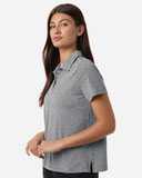 Women's Relay Heathered Stripe Polo