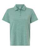 Women's Relay Heathered Stripe Polo
