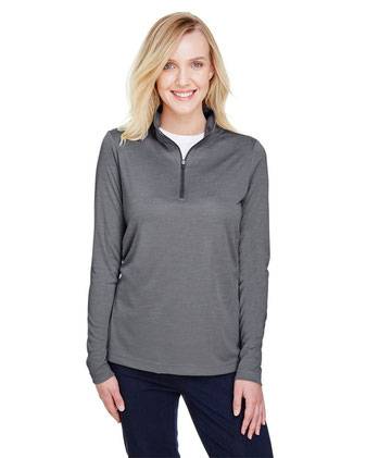Team 365 Women's Zone Sonic Heather Performance Quarter-Zip Pullover TT31HW