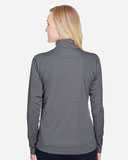 Team 365 Women's Zone Sonic Heather Performance Quarter-Zip Pullover TT31HW