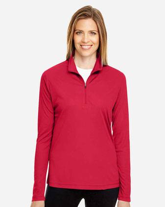 Team 365 Women's Zone Performance Quarter-Zip Pullover TT31W