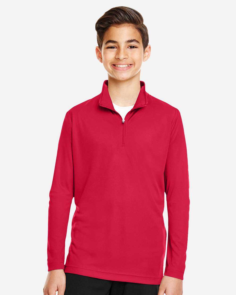 Team 365 Youth Zone Performance Quarter-Zip Pullover TT31Y