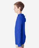 Team 365 Youth Zone Performance Hooded T-Shirt TT41Y
