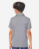 Youth Zone Sonic Heather Performance Polo
