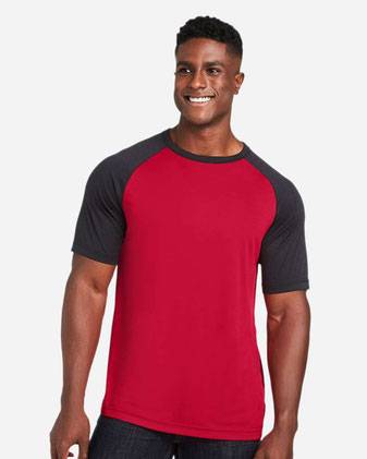 Team 365 Zone Colorblock Raglan T-Shirt TT62