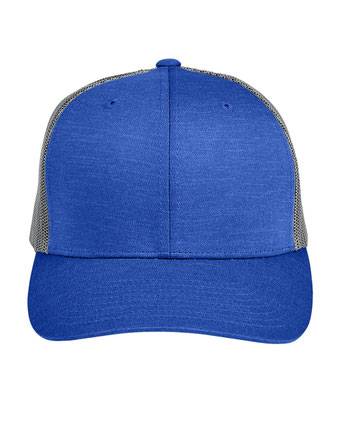Team 365 Youth Zone Sonic Heather Trucker Cap TT802Y