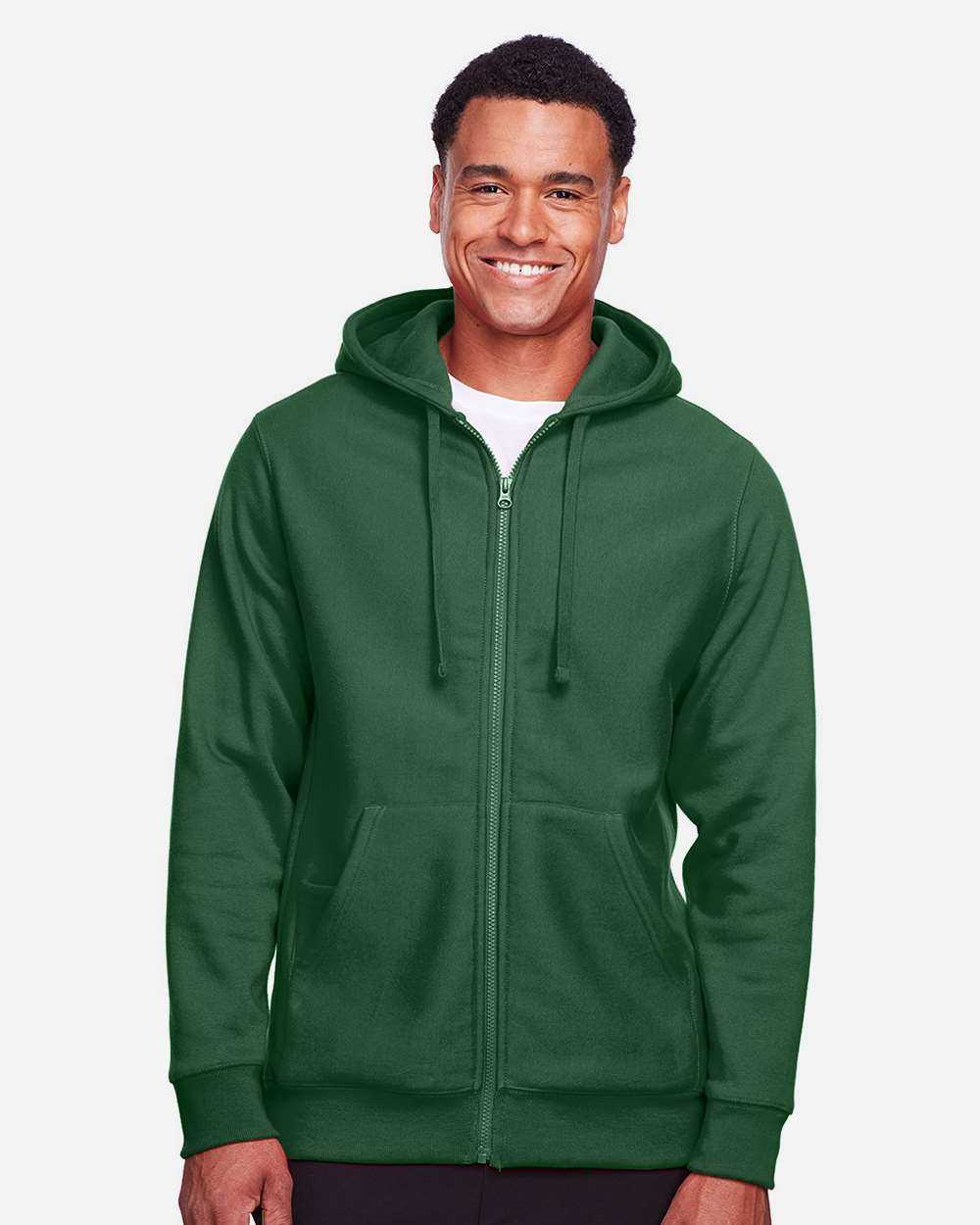 Team 365 Zone HydroSport™ Heavyweight Full-Zip Hooded Sweatshirt TT95