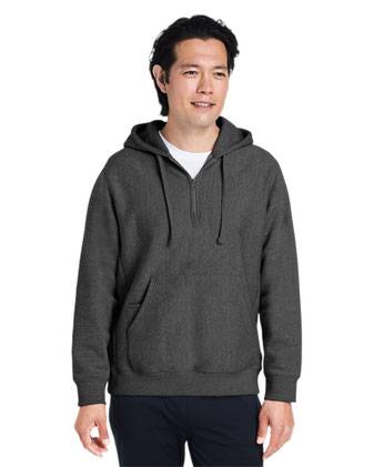 Zone HydroSport™  Heavyweight Quarter-Zip Pullover Hooded Sweatshirt