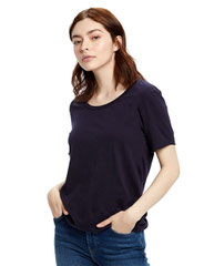 US Blanks Women's Loose Fit Boyfriend Tee US115