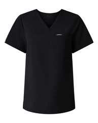 Jaanuu Women's Rhena Essential 1-Pocket Scrub V-Neck Top W10001