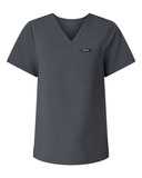 Jaanuu Women's Rhena Essential 1-Pocket Scrub V-Neck Top W10001