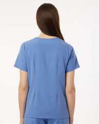 Jaanuu Women's Rhena Essential 1-Pocket Scrub V-Neck Top W10001