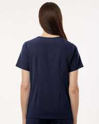 Jaanuu Women's Rhena Essential 1-Pocket Scrub V-Neck Top W10001